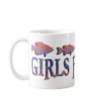 GIRL FISHING mugs