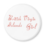 Girl from British Virgin Islands Magnet