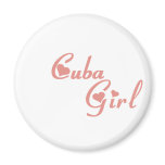 Girl from Cuba Magnet
