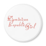 Girl from Dominican Republic Magnet