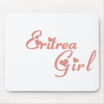 Girl from Eritrea Mouse Pad