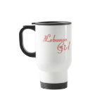 Girl from Lebanon Coffee Mug