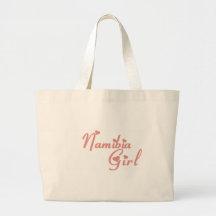 Girl from Namibia Canvas Bags