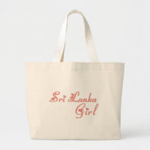 Girl from Sri Lanka Tote Bag