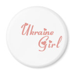 Girl from Ukraine Fridge Magnets