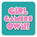 Girl Gamers Own! Stickers