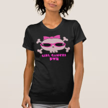 Girl Gamers pwn Skull With Sunglasses Tshirts