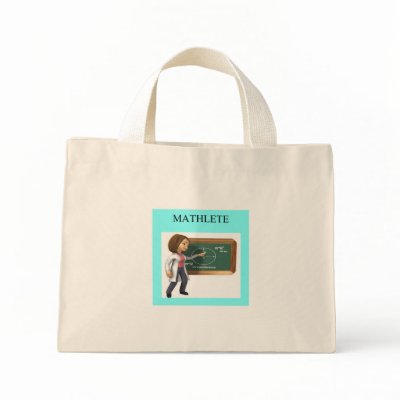 girl geek math goddess bag by jimbuf