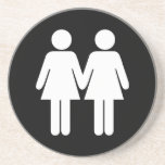 Girl + Girl Coaster