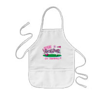 Girl Golfer In Training Aprons