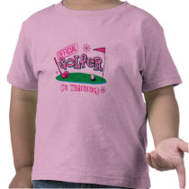 Girl Golfer In Training T-shirts