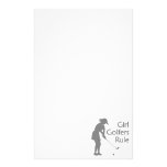 Girl Golfers Rule Personalized Stationery