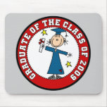 Girl Graduate 2009 Mousepad