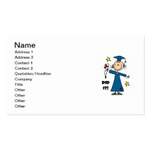 Girl Graduate Business Card Templates