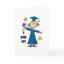 Girl Graduate Greeting Cards