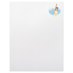 girl hitting softball vector illustration letterhead