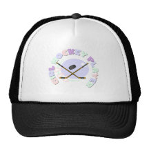 Girl Hockey Player Tshirts and Gifts Trucker Hat