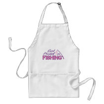 Girl Hooked on Fishing Apron