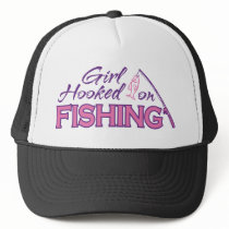 Girl Hooked on Fishing Hat