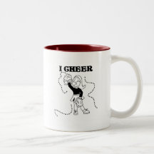 Girl I Cheer Tshirts and Gifts Coffee Mugs