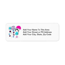 Girl I Love Mud Puddles Labels