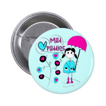 Girl I Love Mud Puddles Pin