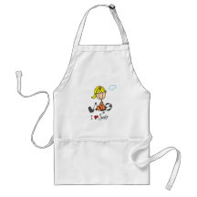Girl I Love Soccer T-shirts and Gifts Aprons