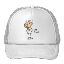 Girl I Love Tennis Tshirts and Gifts Trucker Hats