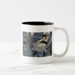 Girl in A Blue Chair, Mary Cassatt Coffee Mug