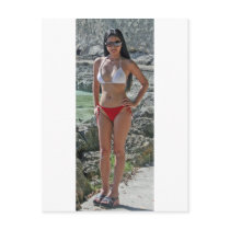 Girl in Boracay Post Cards