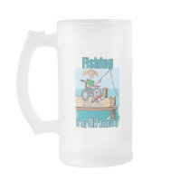 Girl in WheelChair Fishing Mug