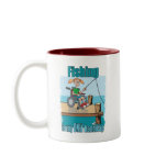 Girl in WheelChair Fishing Coffee Mugs