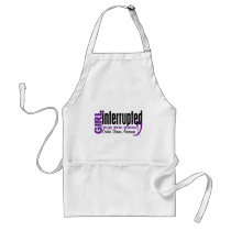 Girl Interrupted 1 Crohn's Disease Apron