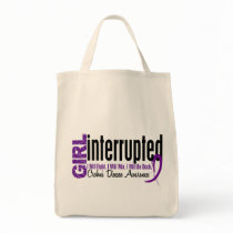Girl Interrupted 1 Crohn's Disease Canvas Bags