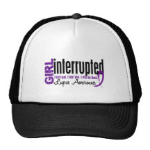 Girl Interrupted 1 Lupus Trucker Hats