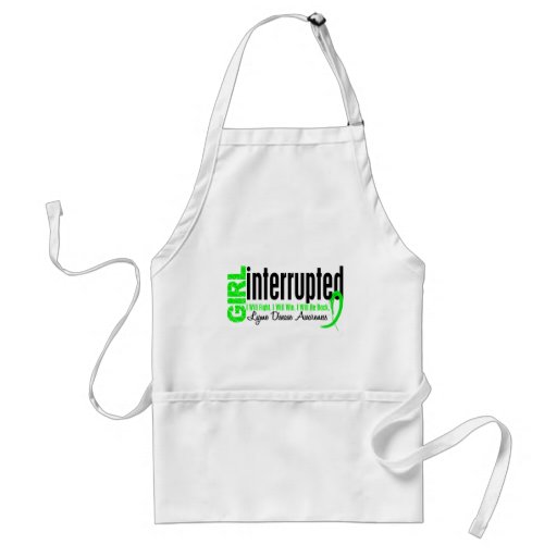 Girl Interrupted 1 Lyme Disease Apron