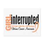 Girl Interrupted 1 Uterine Cancer postcards