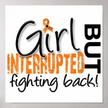 Girl Interrupted 2 Kidney Cancer Print
