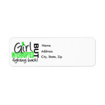 Girl Interrupted 2 Lyme Disease Return Address Labels