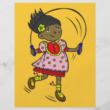 Girl Jumping Rope Flyer