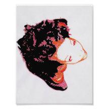 Girl looking up photo print