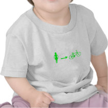 girl meets bike logo t shirt