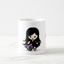 Girl mug canecas