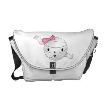 Girl mummy messenger bag