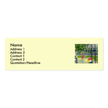 Girl Next Door Profile Cards Business Card Template