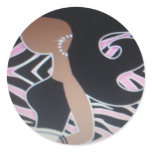 girl night out_blackgirl sticker