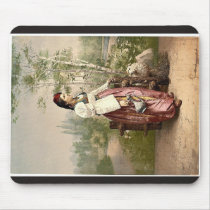 Girl of Sarajevo, Bosnia, Austro-Hungary classic P Mousepad
