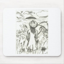 girl on beach.pdf mouse pad