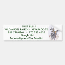 Girl+on+Bull[1],        ?GOT BULL?WILD ANGEL RA... Bumper Stickers