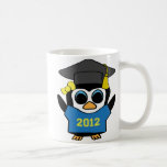 Girl Penguin Blue & Gold 2012 Grad Mug